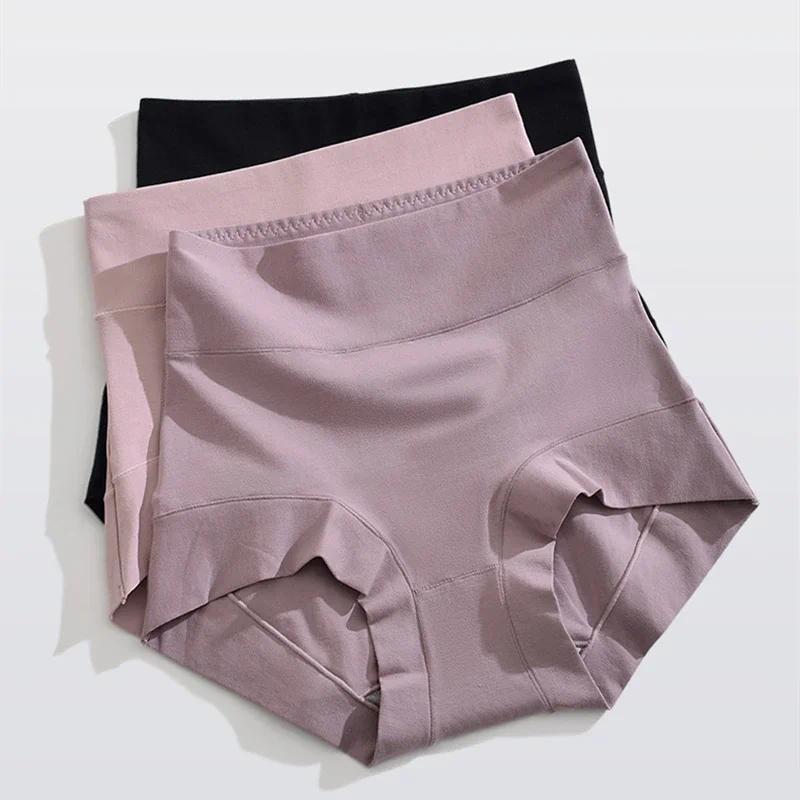 Product Introduction of Quần Lót Màu Trơn Quần Lót Cạp Cao Cho Nữ Quần Lót Nữ Đồ Lót Nữ Quần Đùi An Toàn Làm Săn Chắc Bụng Women 10