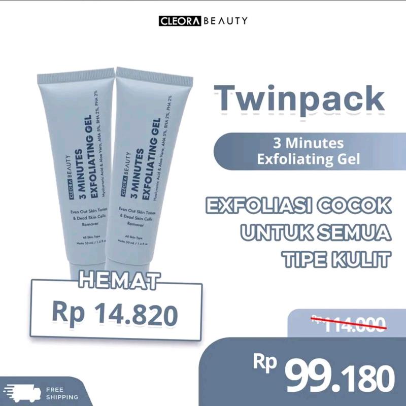 CLEORA  EXFOLIATING GEL [SIAP KIRIM] 1