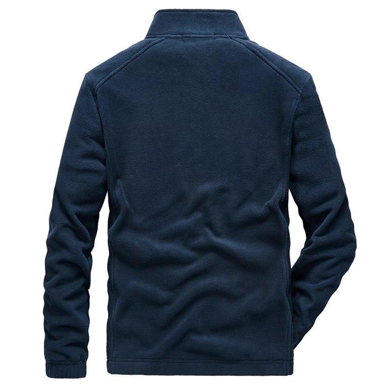 EVERFUSE jaket polar autumn original high quality Kantong Polyester Pria Merah Casual Parasut 4