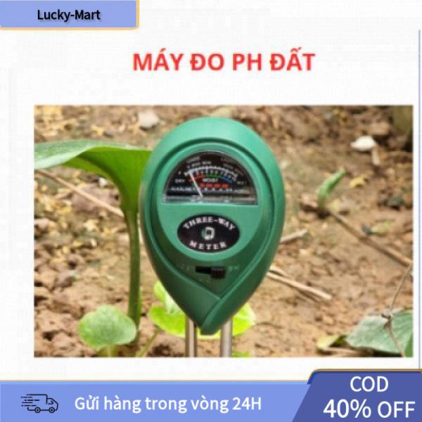  Máy Đo Độ PH Đất 3 Trong 1 – Đo pH Độ Ẩm Ánh Sáng Dụng Cụ Làm Vườn Trồng Cây Nông Nghiệp 