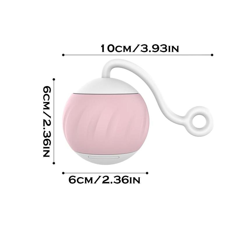 Product Introduction of Interactive Cat Toy, 1 Box USB Rechargeable 5 in 1 Automatic Ball with LED Light, Smart Sound & Touch Control Cat Teaser Toy, Pet Supplies 1