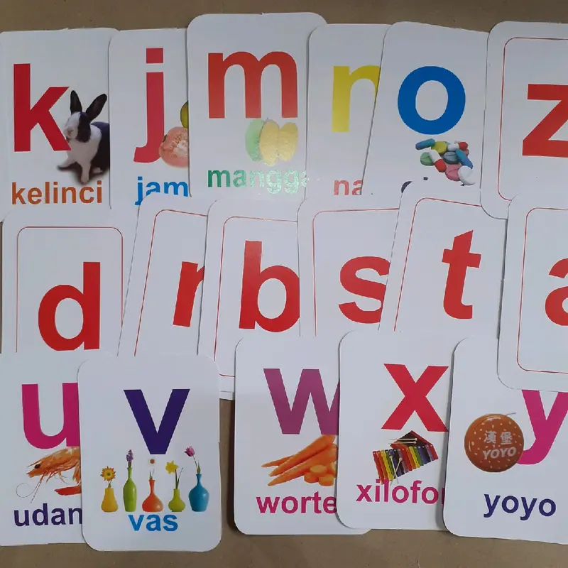 Flash Card Mainan Edukasi Untuk Anak Pi 5