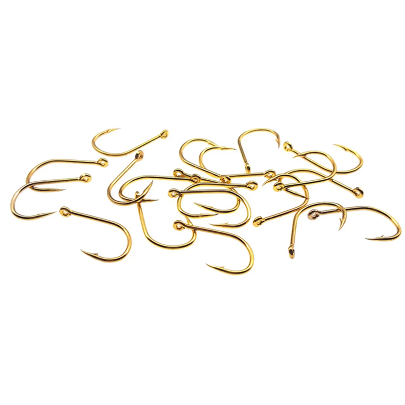 Lưỡi Câu Cá Có Gai, 100 Chiếc, Thép Cacbon Cao, Lưỡi Sâu Móc Offset, Có Lỗ, Có Hộp Đựng, Thích Hợp Cho Cá Vược, Trong Mọi Loại Nước, Có 10 Kích Cỡ