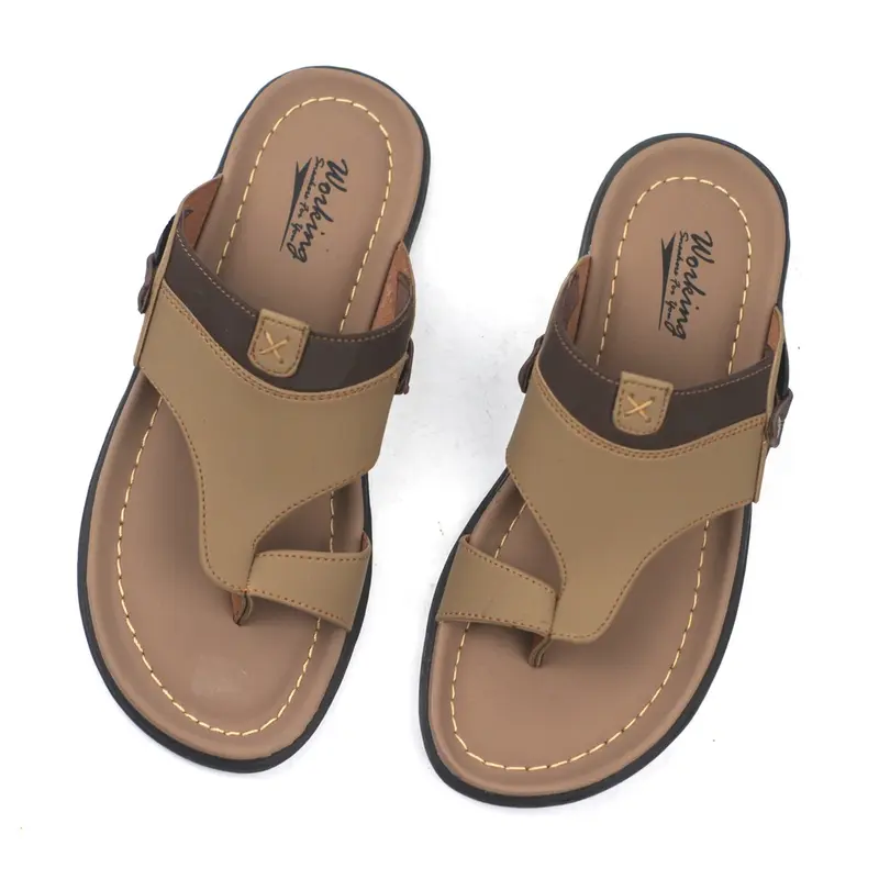 Working Sneakers For You Sandal Pria Kulit R-02 0