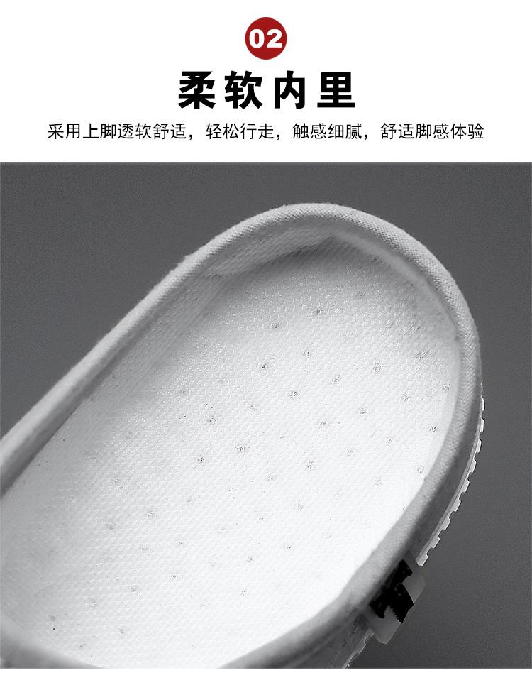 Product Introduction of Fashion Canvas Sneakers For Men Outdoor Anti-Slip Rubber Slippers Casual Sport Half Of Slippers For Men Footwear Shoes hoverboard  shoes 4