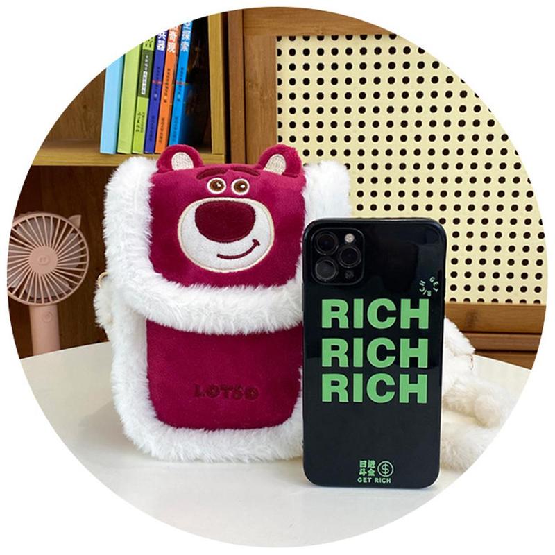Product Introduction of Túi Nhồi Bông Thiết Kế Hoạt Hình, Dành Cho Trẻ Em, Túi Đeo Chéo Một Bên Vai, Lưu Trữ Điện Thoại, Cỡ Nhỏ Thích Hợp Cho Điện Thoại Di Động Y9S5 24