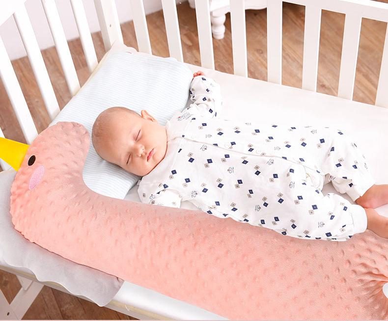 Product Introduction of Multi-function 3D massage bubble velvet exhaust comfort baby pillow - invisible zipper for easy removable and washable children's plush toy pillow baby sleeping comfort pillow 24