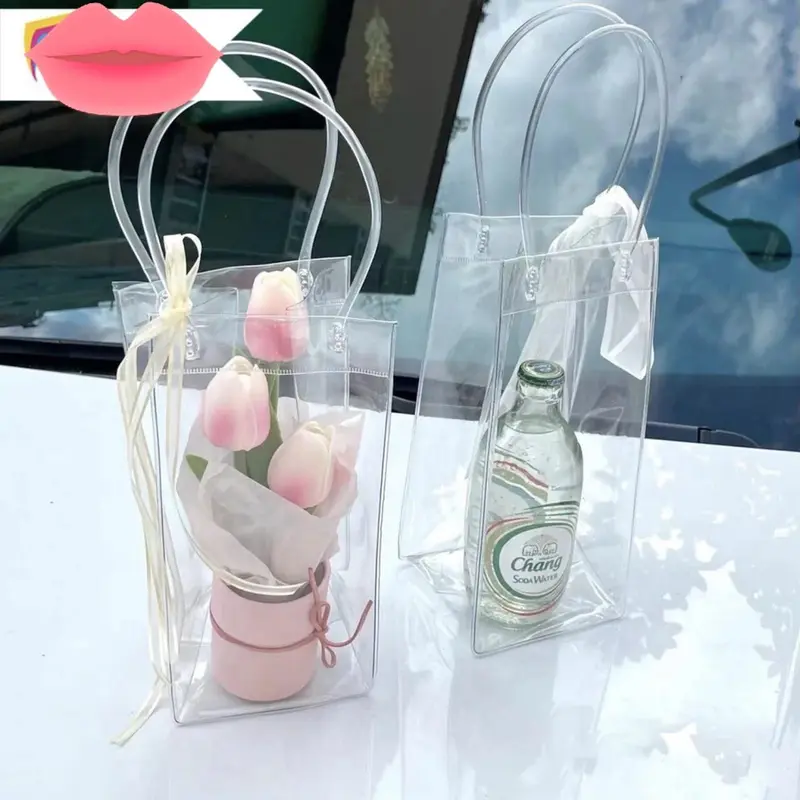 Túi trong suốt đựng bình ly giữ nhiệt khắc tên theo yêu cầu - TUHUHOUSE 3