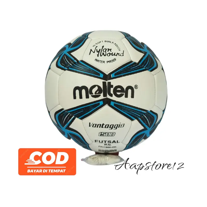BOLA PUTSAL MOLTEN VANTAGIO SIZE 4 BAHAN KILAP 0