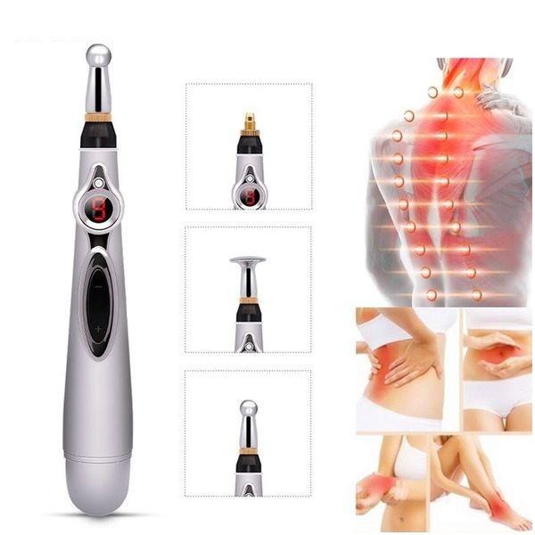 Product Introduction of ￼Bút Châm Cứu Bấm Huyệt Trị Liệu Xung Điện 3 Đầu Bút Day Huyệt Massage Pen W912 Hàng Cao Cấp 2