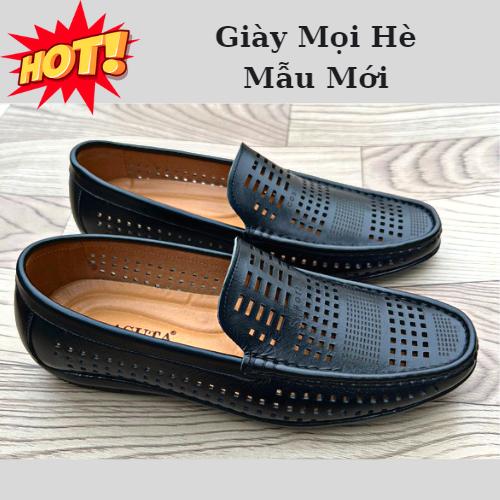Product Introduction of Giày Hè Nam Thoáng Khí Đục Lỗ Siêu Thoáng Da Bò Cao Cấp Shoes 1