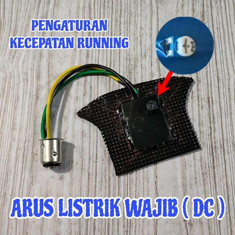 Lampu Stoplamp Running Motor Honda Beat Fi 2012-2016 Esp 8 Mode Auto, Mode Rem Diam(Manteng) Arus Listrik Wajib DC 4