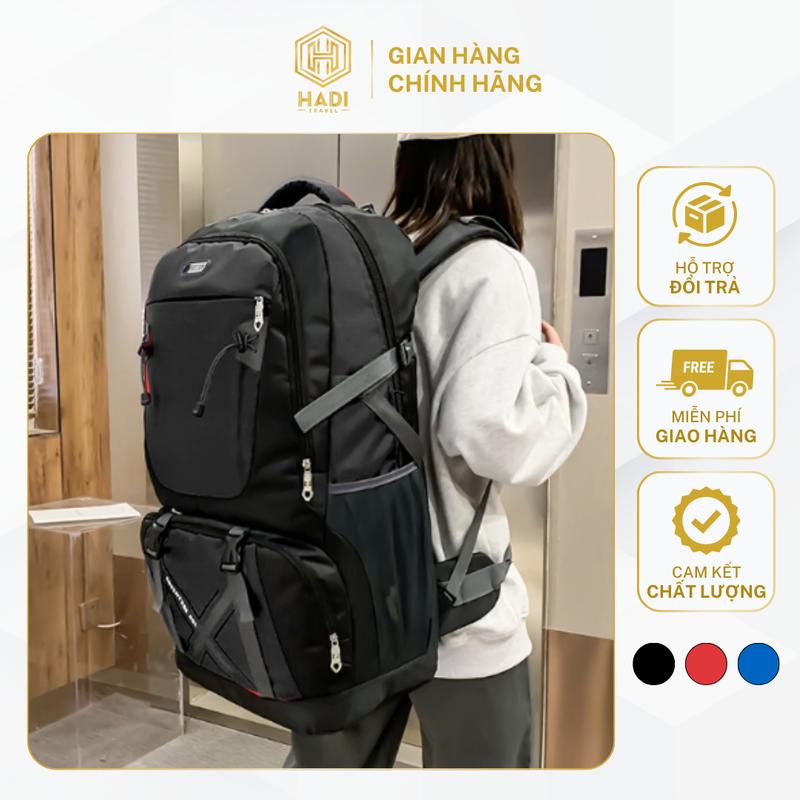  Ba lô đi phượt   Bag  leo núi balo du lịch chống thâm nước  cỡ lớn Ba Lô  Đeo Vai  Túi  Da  thể thao dã ngoại B01 