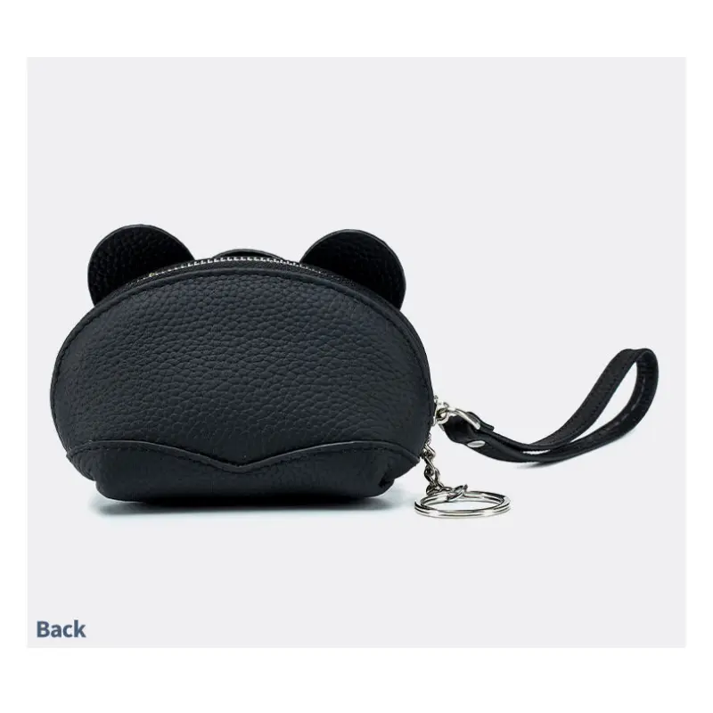 Royal Bagger-Ví Ngắn Da Bò Thật Cho Nữ, Thời Trang Mới, Thường Ngày, Cô Gái Dễ Thương, Ví Cầm Tay, Ví Đựng Tiền Xu Nữ Đa Năng, Túi Đựng Chìa Khóa, Ngăn Đựng Thẻ 6