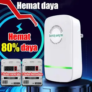 【cod】Hemat daya 80%-90% ZX Penghemat Listrik Alat Penghemat Listrik Token Meteran Home Berlaku untuk semua meteran listrik Pasang dan mainkan Hemat daya Electric Saver Power Factor Saver Electric Saver Electricity Saving Box Alat Hemat Daya Penghemat Daya