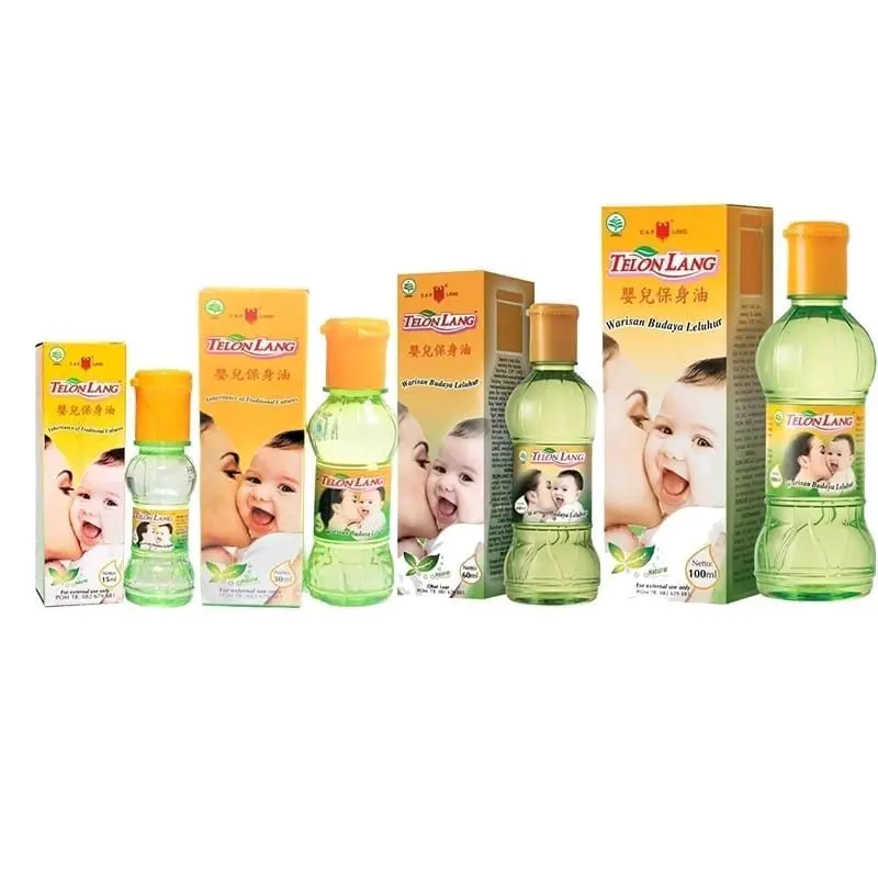 Cap Lang Minyak Telon Plus 15Ml Telon lang