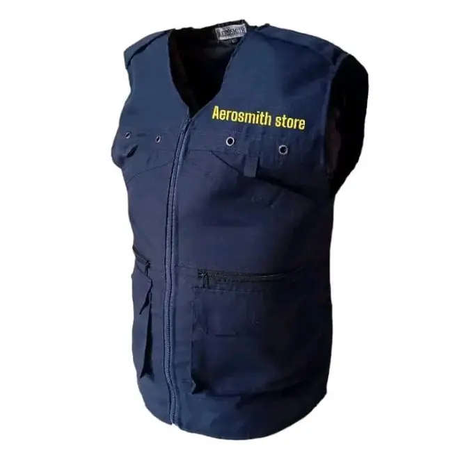 rompi tactical rompi cargo rompi comunitas rompi lapangan Pria Wanita Polos Casual Hitam Polos 5