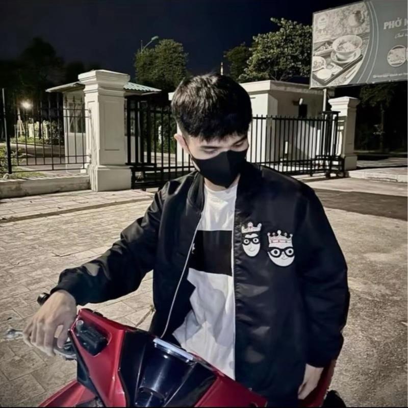 Áo Khoác Gió  - Vải Gió 2 Lớp - Logo Thêu , Dành Cho Nam Nữ From Unisex