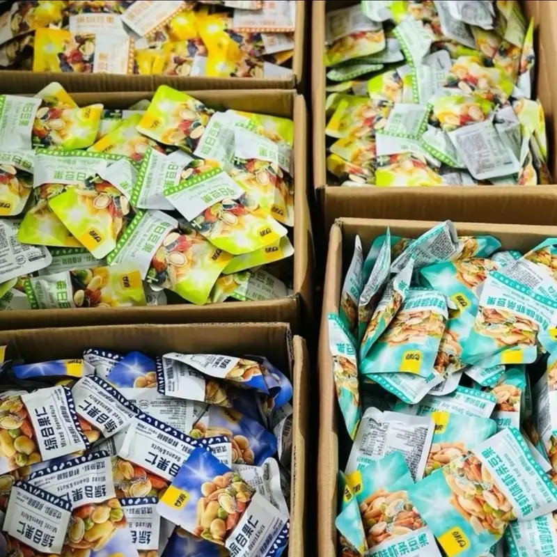 2kg (62-64) gói hạt mix ngũ cốc dinh dưỡng vị hoa quả sấy siêu ngon ăn vặt hàng loại 1 nội địa Trung 8
