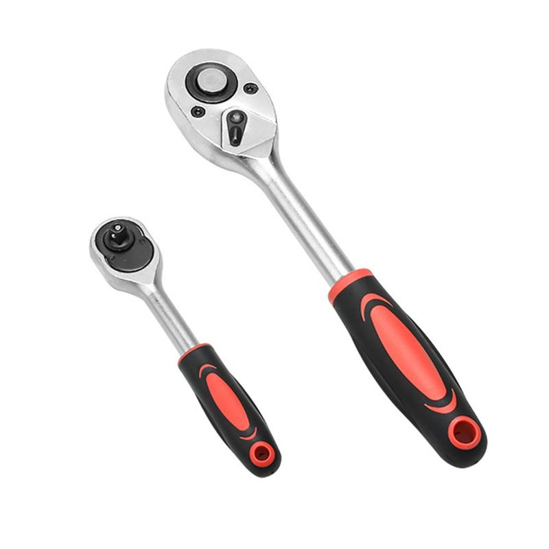Product Introduction of 24 Teeth Ratchet Wrench Multifunction 1/4 inch Maintenance Handle Quick Release Socket Wrench for Furniture Motorcycles 49