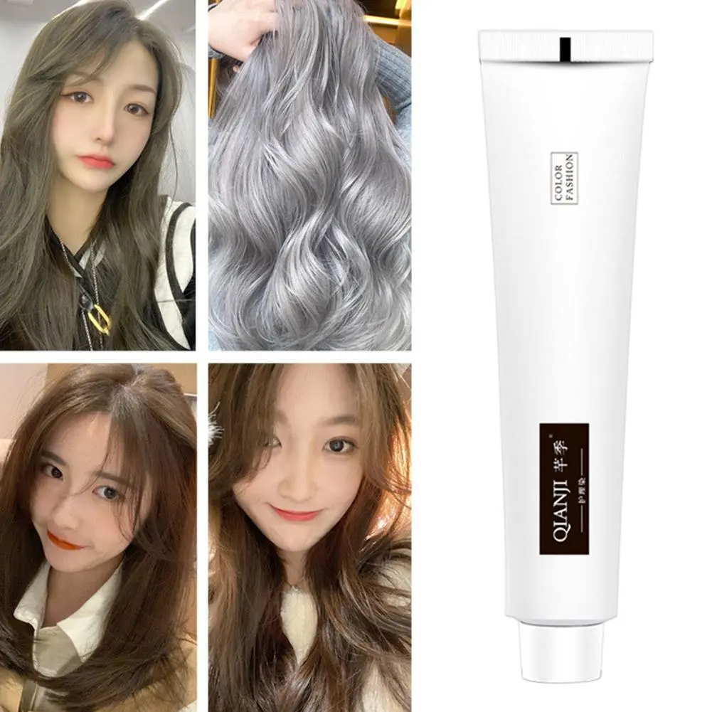 Hair Dye Cream Light Gray Color Unisex DIY Hair Dye Tools Hair Beauty More Colors