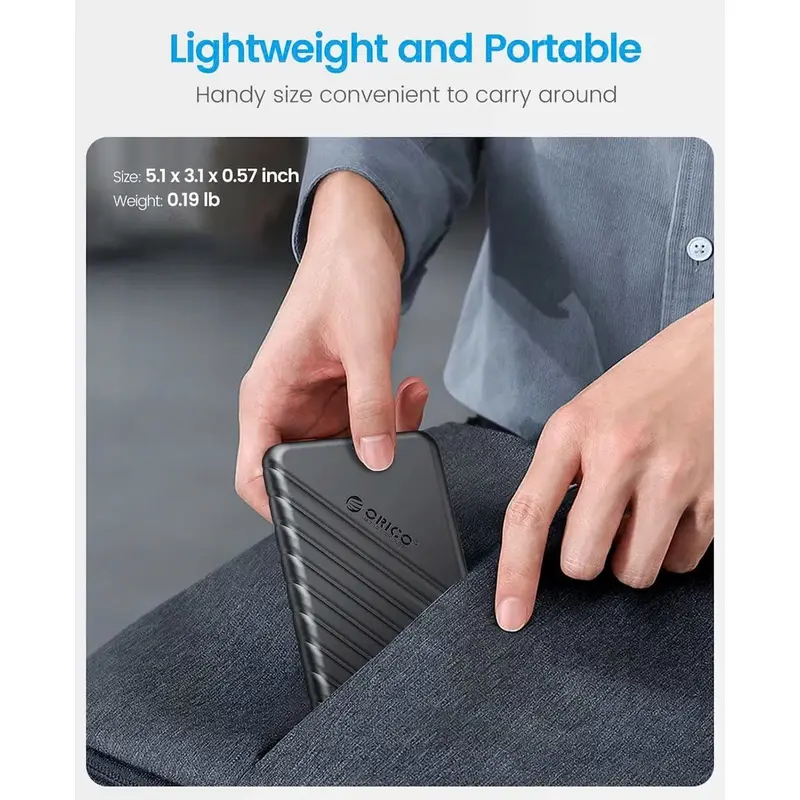 Box Ổ Cứng di động hdd ssd 2.5 inch Hard Drive Enclosure USB 3.0 - Bảo Hành 12 Tháng 6