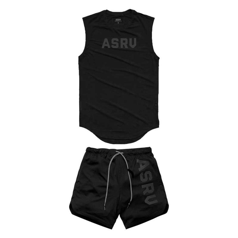 Bộ đồ tập gym nam ASRV training tanktop,mẫu quần áo gym nam phong cách Sport Tập Thể Dục Trang Phục