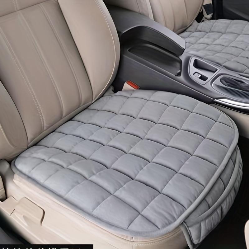 Solid Color Car Front Seat Cushion, Non-slip Non-binding Car Seat Cover, Car Seat Protector, Universal Car Interior Accessories, Car Decor, Girly Car Accessory 3
