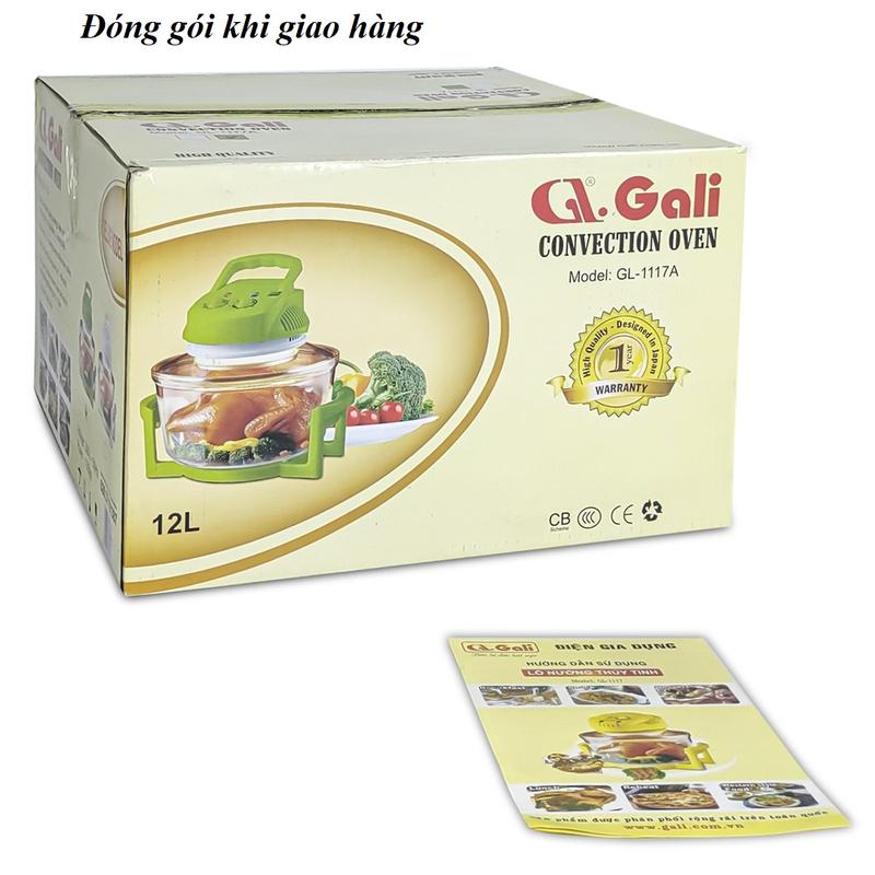 Product Introduction of Gali lò nướng thủy tinh, 12 đến 17 lít, đa chức năng chiên, rã  đông, rang, làm bánh pizza hàng nhập khẩu chính hãng bảo hành 12 tháng 25