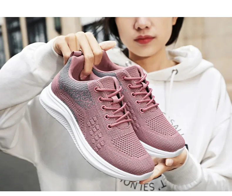NIFELLA Sepatu Olahraga Cewek Sneaker Wanita Sport Shoes Kerja Lari Running Shoes Casual Korea High Sneakers Kasual Quality Kualitas Import Sniker Cewe Cwe SR0022 5