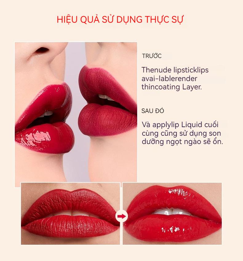 Product Introduction of Son Dưỡng Môi Dâu Tây Hàn Quốc, Kem Dưỡng Ẩm Lâu Trôi, Son Môi Tráng Gương Thay Đổi, Son Bóng, [Thanh Toán Khi Nhận Hàng] Nữ Trang Điểm Cosmetic Mỹ Phẩm Women Son Kem 5