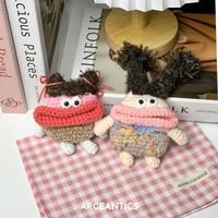 Gambar ARCEANTICS - Airpods Case Crochet Sausage Mouth Gen 1 2 3 4 PRO Soft Silicone - Long Frizzy, Airpods Gen 1/2 dari Arceantics Kota Tangerang 3 Tokopedia
