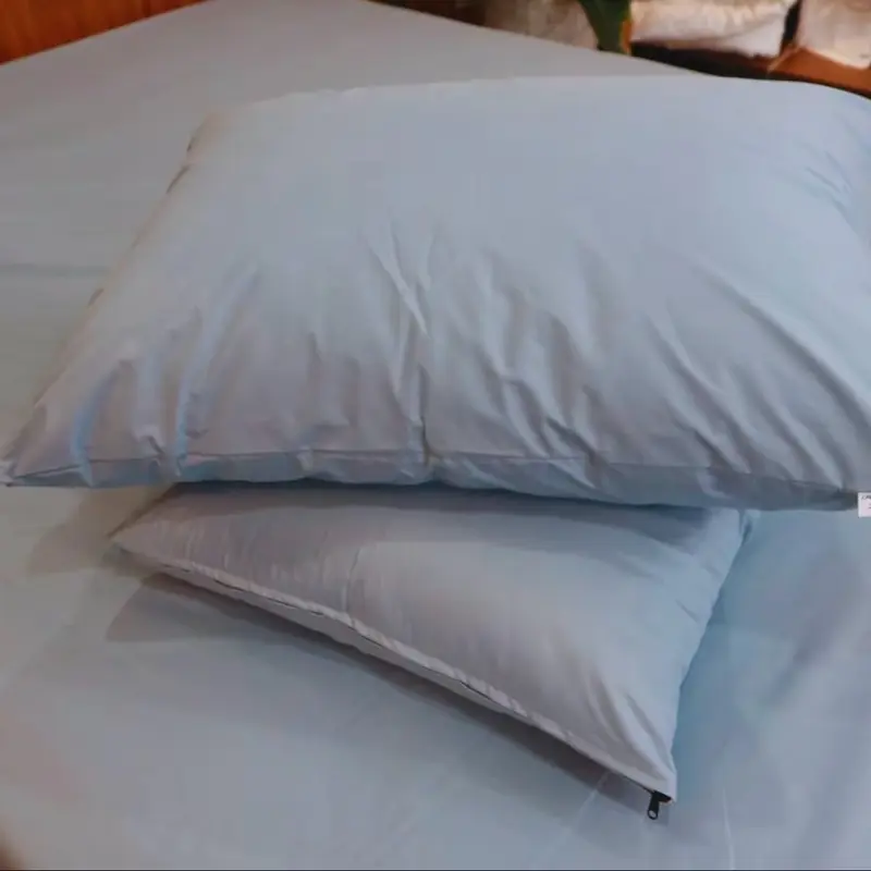 Vỏ Gối Chống Thấm Momo, Có Khóa Kéo Bảo Vệ Ruột Gối chống nấm mốc Dành Cho Gia Đình, KS..Kích thước 40x60, 50x70, 35x100cm 7