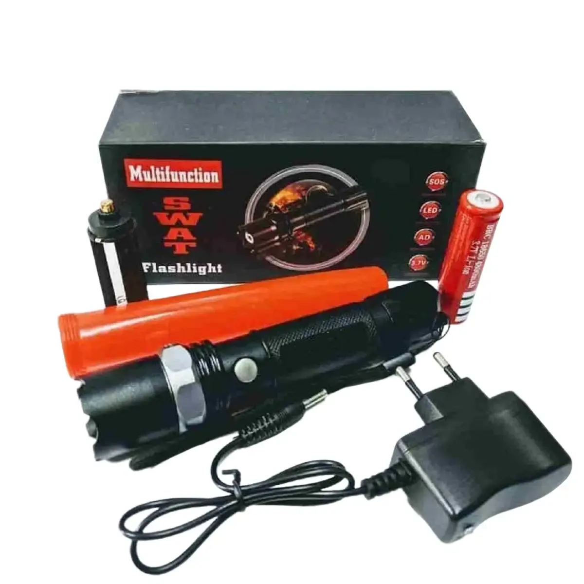 Senter SWAT Police 2 lalin / 2 lalin double cone Lalu Lintas - Shop ...