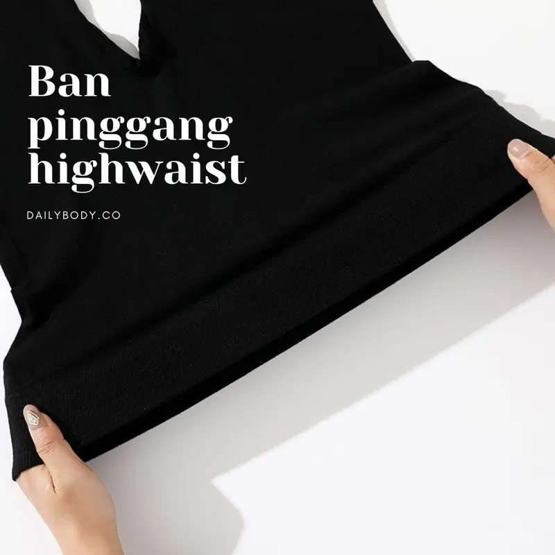 DAILYBODY | Legging Panjang Tebal Premium Seamless High & Anti Jiplak basic celana 7