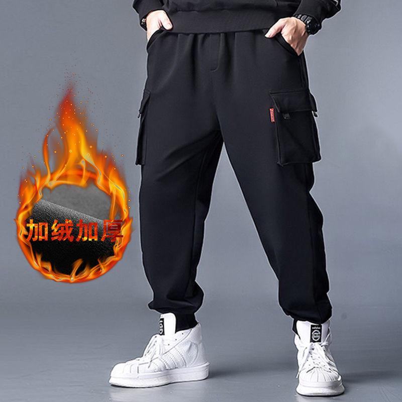 Product Introduction of Large Size Cargo Pants, Loose, Multiple Pockets, Stretchable, Jogger Pants, For Men, Available in Sizes M-8XL Loose Cargo 7