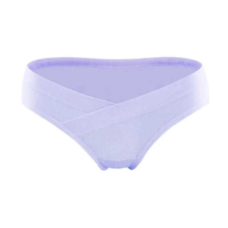 Breathable Pregnant Women's Low Waist Underwear U-shaped Belly Support Fashion Avant-garde Seamless Pants 5