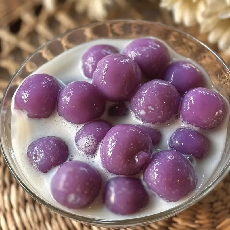 Trân châu Khoai Môn Viên To 1Kg - Topping Trà sữa, Chè 2