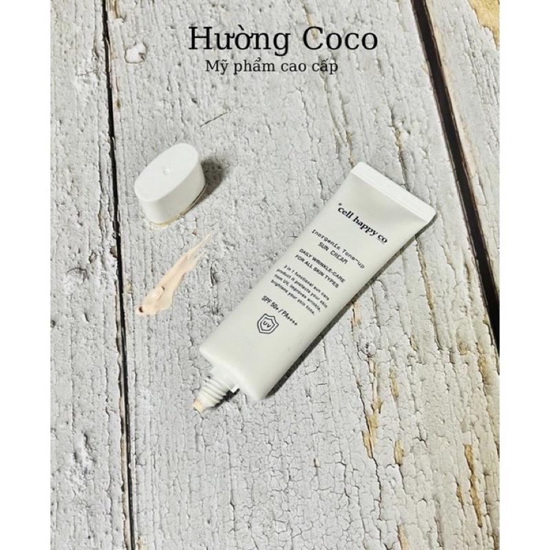 Kem chống nắng cell happy co nâng tone - Hường coco Collagen Skincare 3