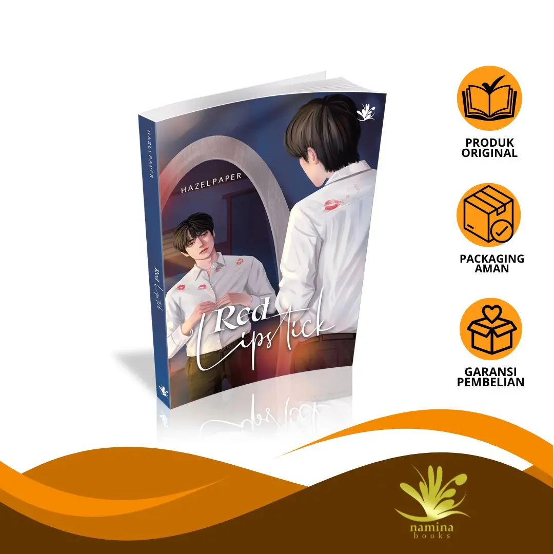 [Namina Books] Red Lipstik by Hazelpaper Soft Cover Edisi Reguler