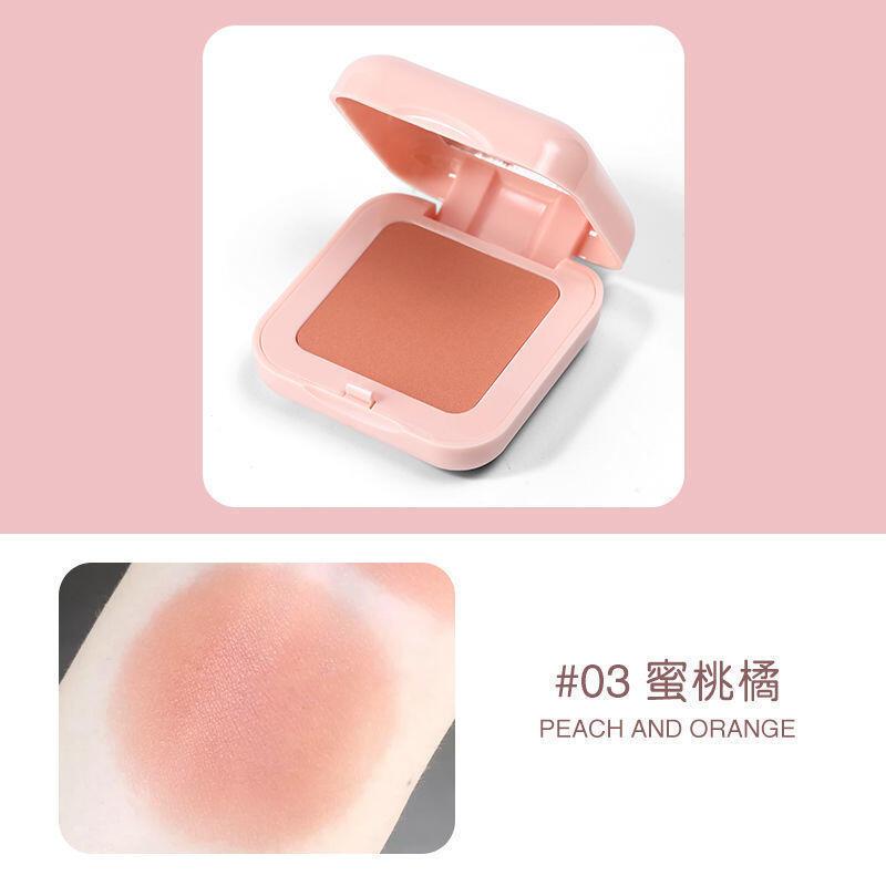 Phấn Má Hồng Dạng Phấn, 3042, Trang Điểm Màu Nude, Độ Bóng Cao, Lấp Lánh Nhẹ, Màu Đào Mật Ong, Năng Lượng, Màu Sắc, Phong Cách Kwai 7