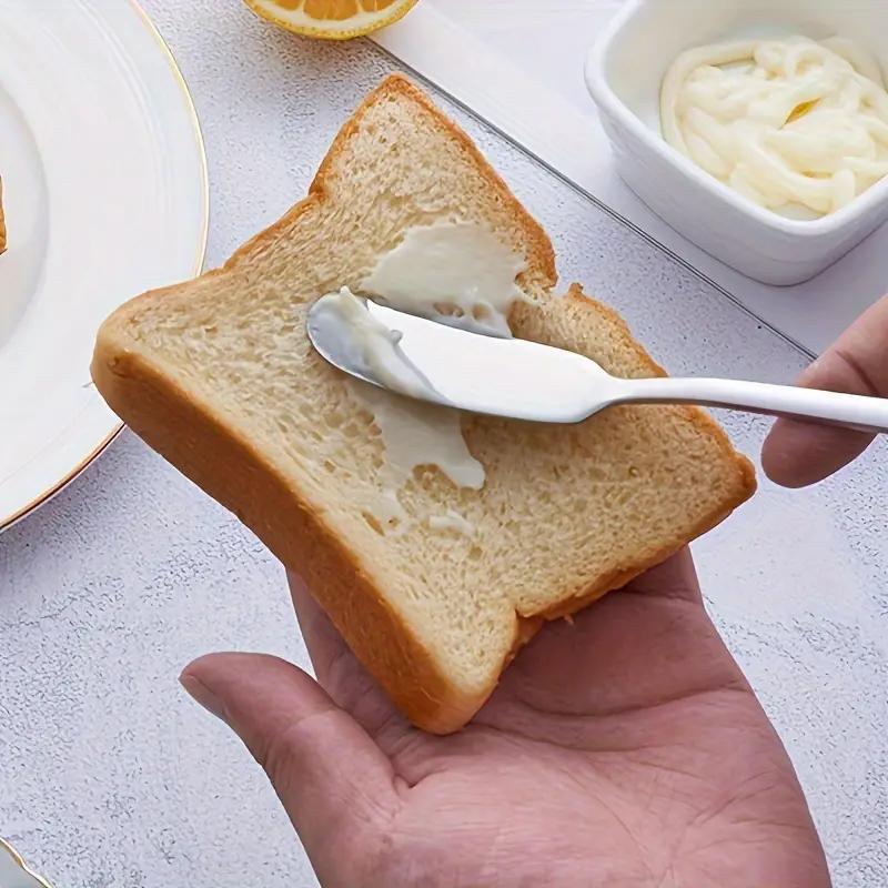 Stainless Steel Butter Knife, 2counts/set Butter Knife, Kitchen Butter Spatula, Multifunctional Cream Spatula, Home Kitchen Supplies 8