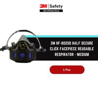 Gambar 3M HF-802SD Half Secure Click Facepiece Reusable Respirator - Medium dari 3M Automotive Kab. Bekasi 1 Tokopedia