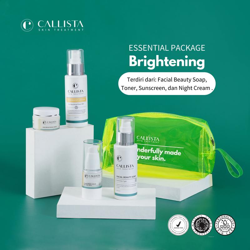 CALLISTA Brightening Essentials Package - Paket Basic untuk Mencerahkan 5