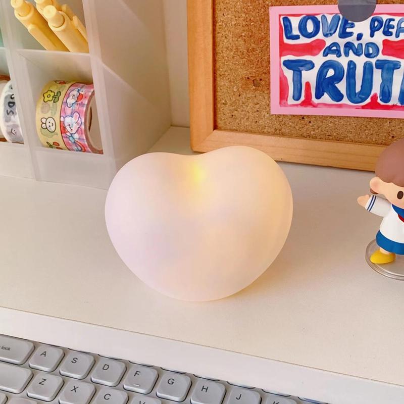 Night Light, Love Design Desktop Atmosphere Light, Creative Atmosphere Light, Suitable For Valentine'S Day Gifts, Photography Props Toys 4