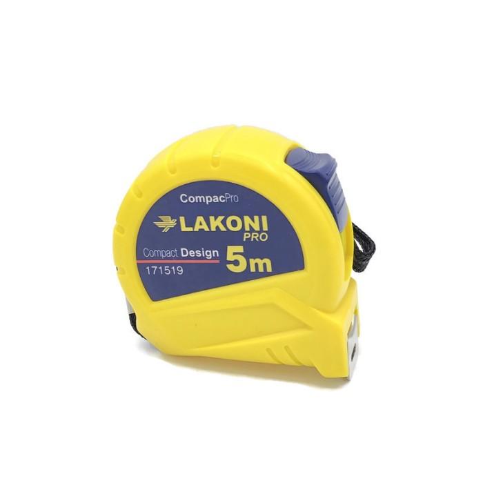 Jual LAKONI PRO Meteran 5m x 19mm / Measuring Tape ABS Case 171519 ...