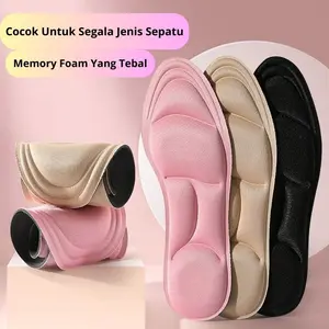 Insole Sepatu Premium Dalam Busa Memori Pijat 5D / Sol plus Ganjalan Sepatu Longgar 1 Pasang 2in1 Insole Full / Comfort Shoe Insoles BL