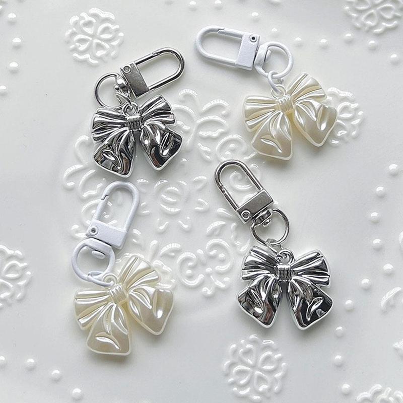 Product Introduction of Bow Tie Bag Pendant Belonging To The High-end Style Bow Keychain Niche Design Handbag Pendant 12