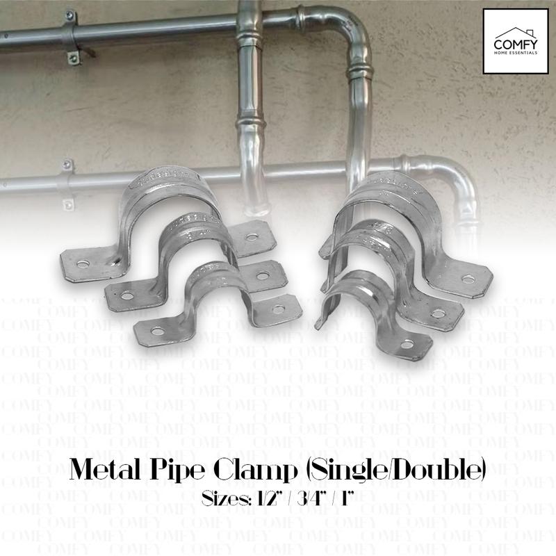 (10PCS/SET) HEAVY DUTY Metal Steel Clamp For EMT IMC RSC Conduit PVC Pipe 1/2" 3/4" 1" Inches Thick 1
