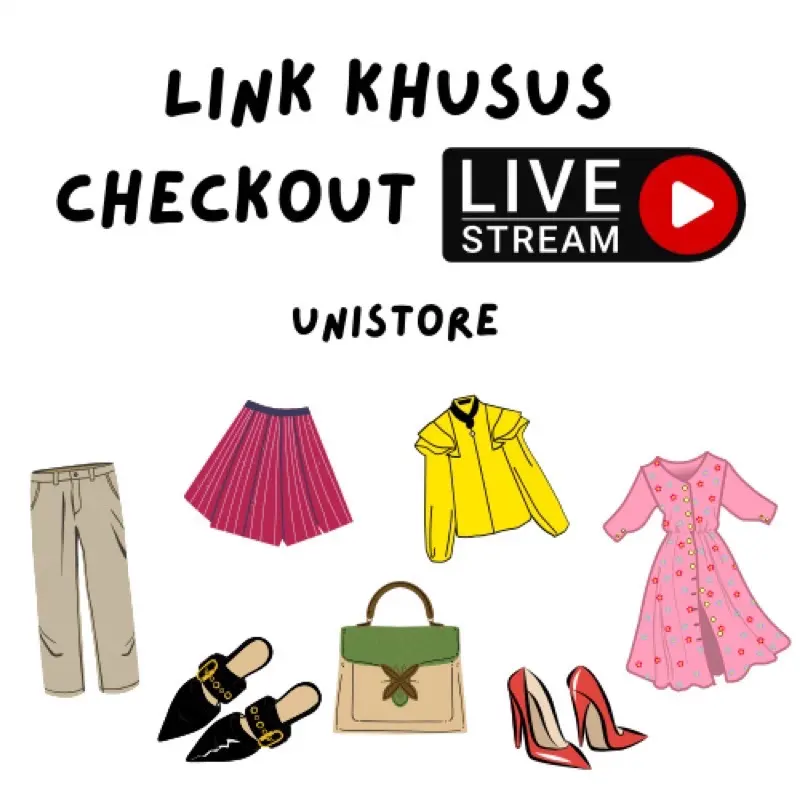 Kusus Checkout pakaian Import Unistore baju wanita premium import